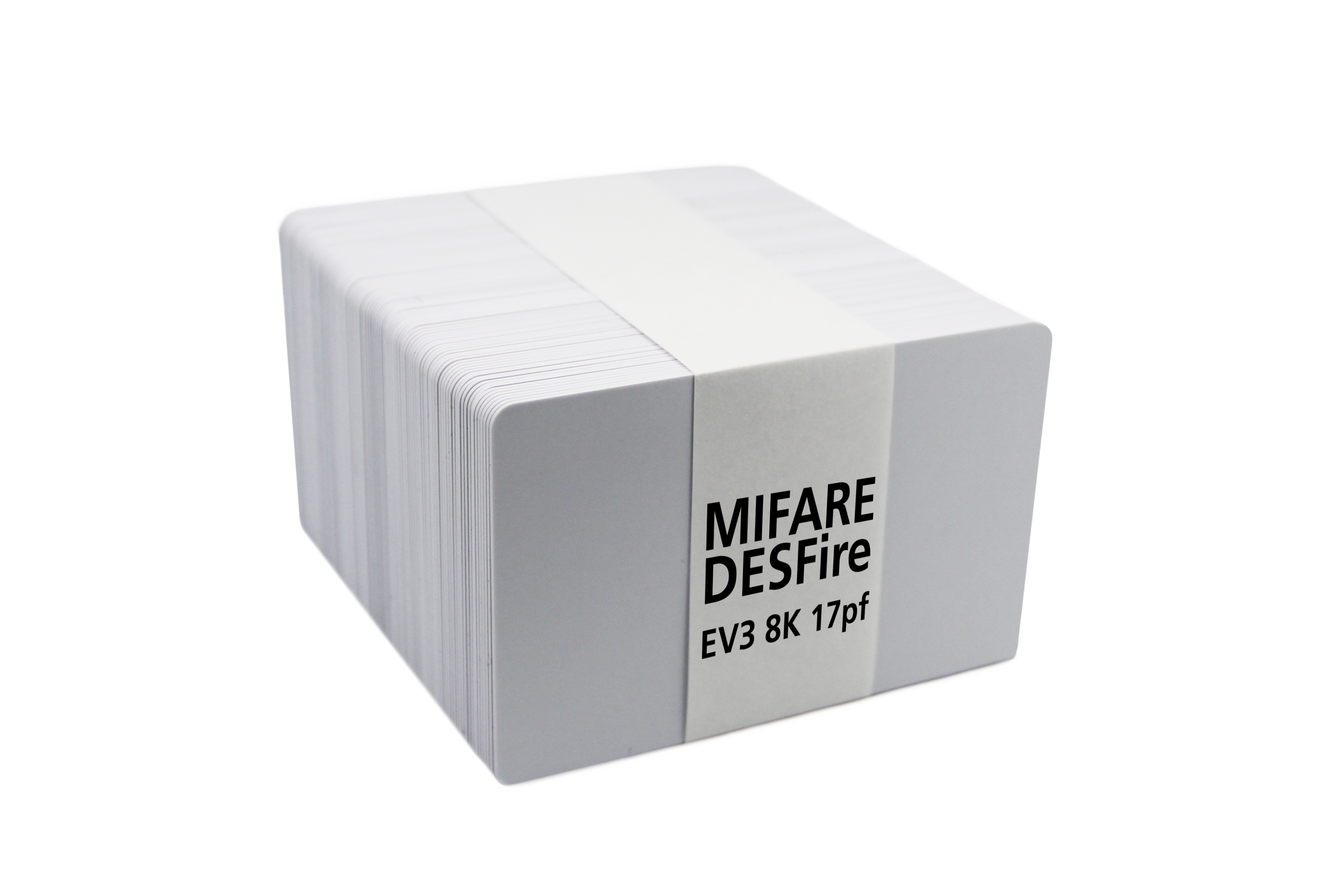 Transponderkarte MIFARE DESFire EV3 8k 17pF Bundle à 100 Stück 
