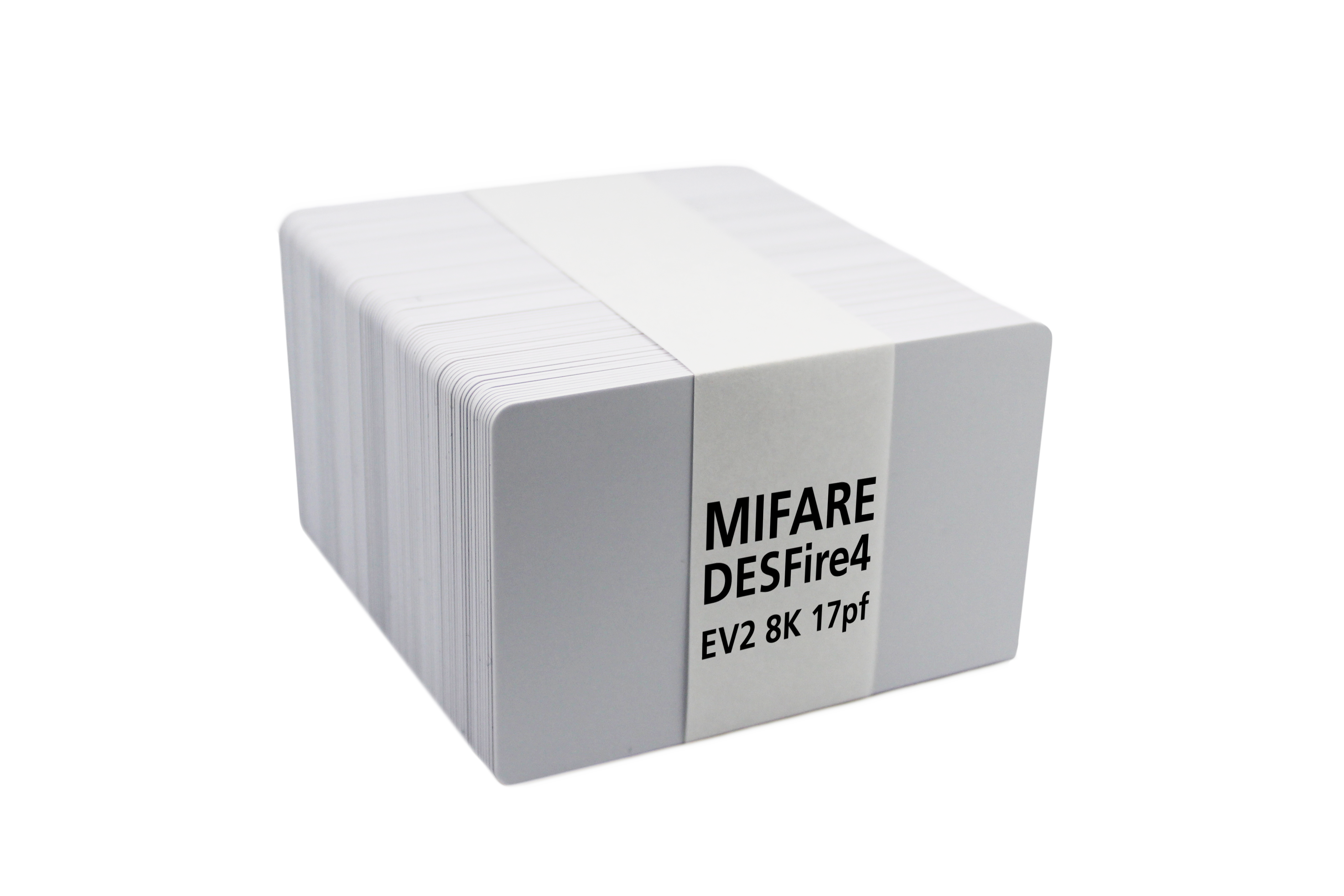 Transponderkarte MIFARE DESFire EV2 8k 17pF Bundle à 100 Stück 