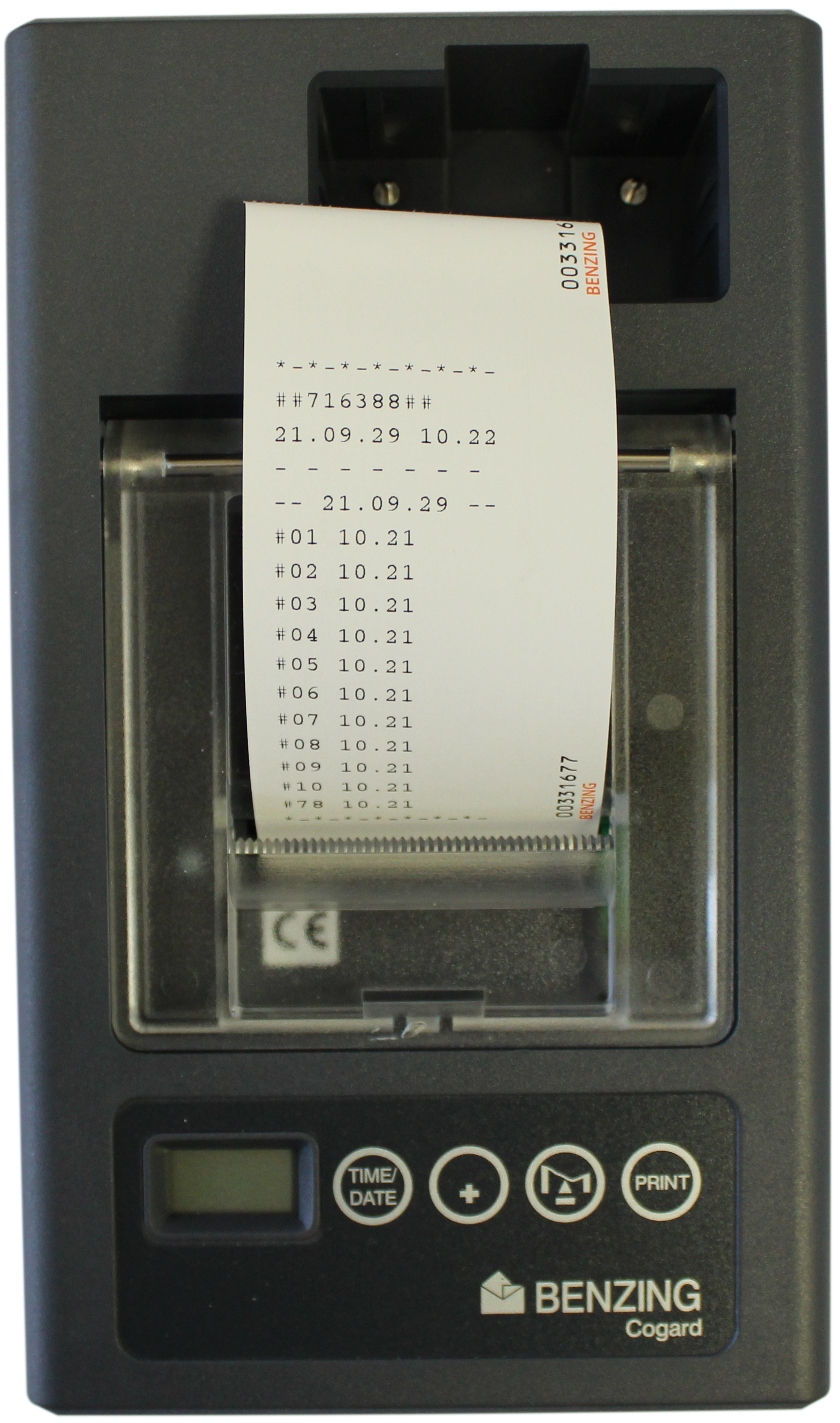BENZING COGARD 800 Stationsbox stand alone, zum Laden des Datensammlers und Protokollausdruck 