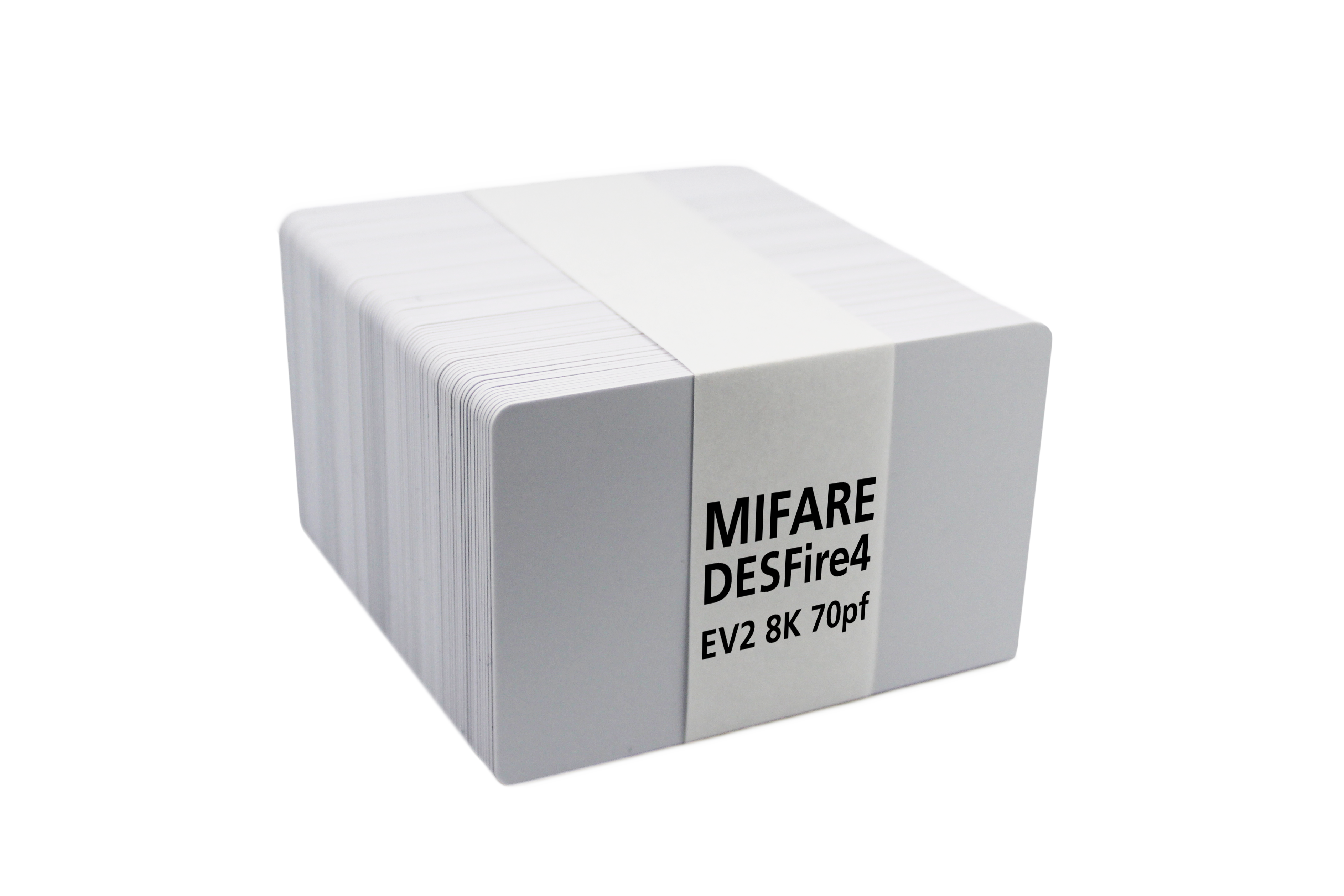 Transponderkarte MIFARE DESFire EV2 8k 70pF Bundle à 100 Stück 