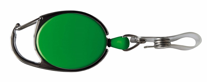 Jojo oval, vollfarbig, Farbe grün